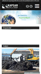 Mobile Screenshot of kapsarmetalhurdacilik.com